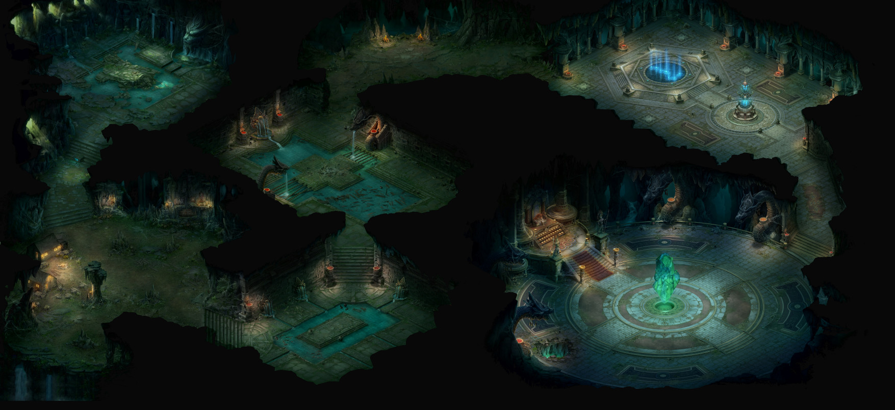 DT25100022-传奇地图素材黑水城寨-1