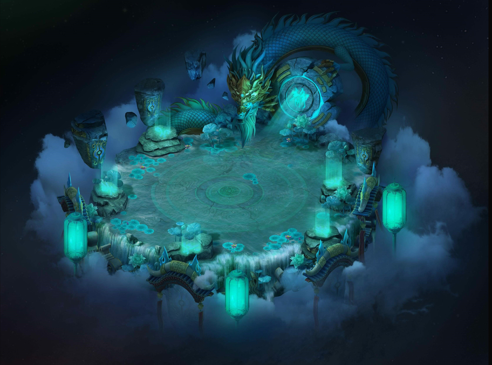 DT25100031-传奇地图素材龙静之地III-1