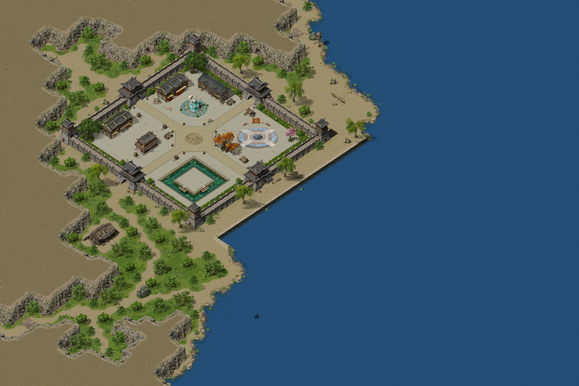 DT25100034-传奇地图素材绿地来3-1