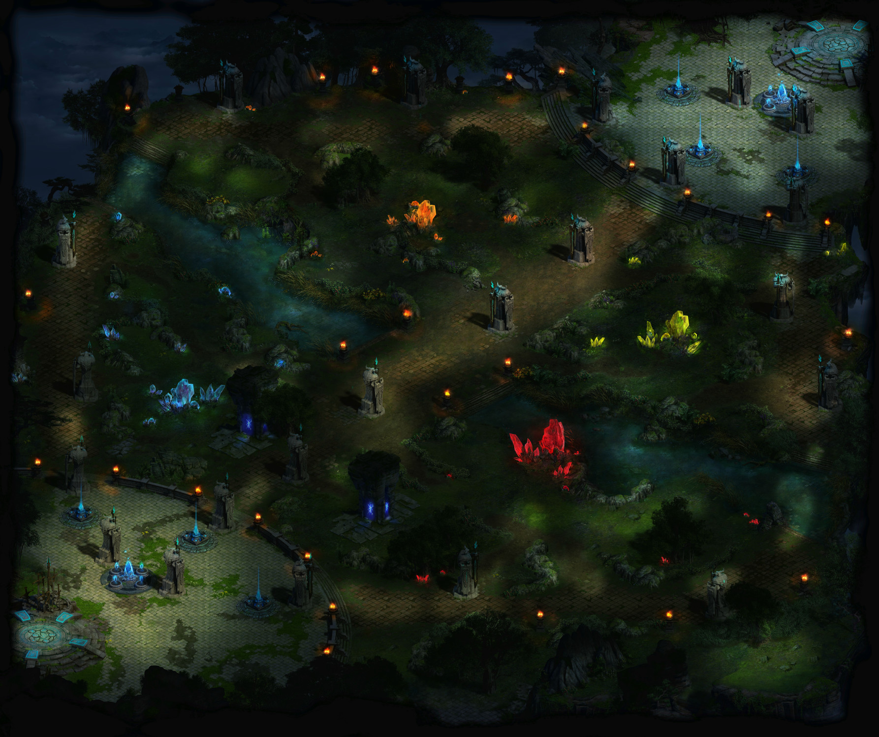 DT25100049-传奇地图素材王者荣耀-1