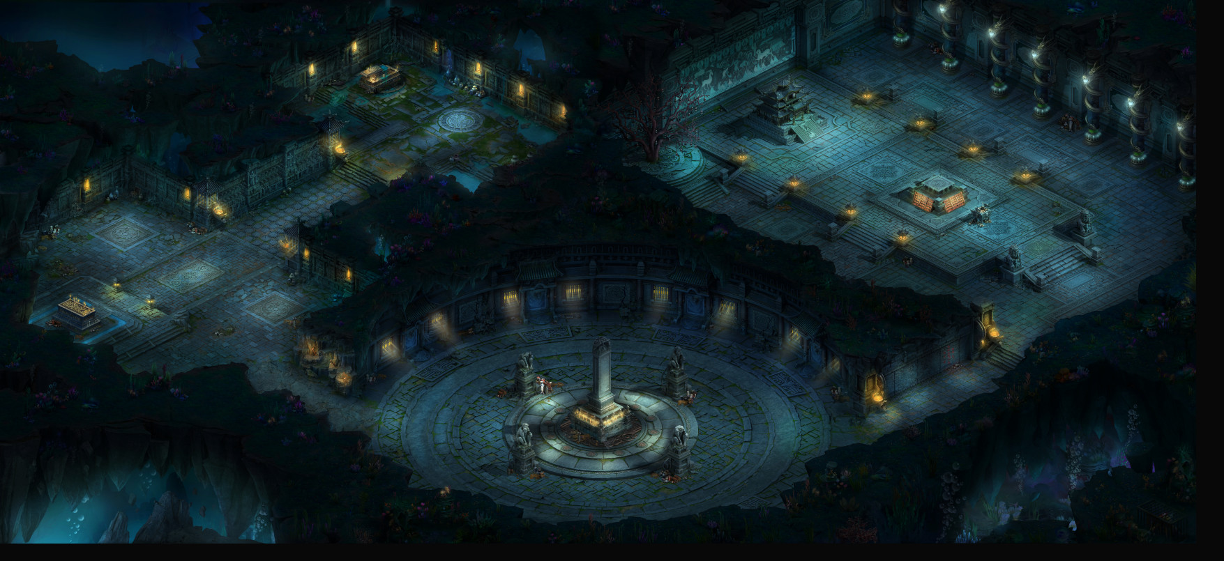 DT25100052-传奇地图素材西沙陵墓-1