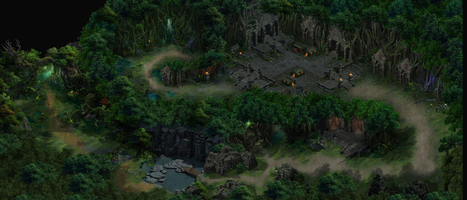 DT25100057-传奇地图素材云南虫谷-1