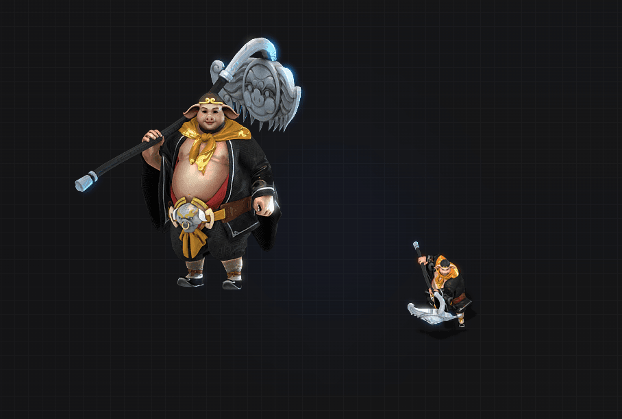 SZ2601001-猪八戒一体时装素材-1