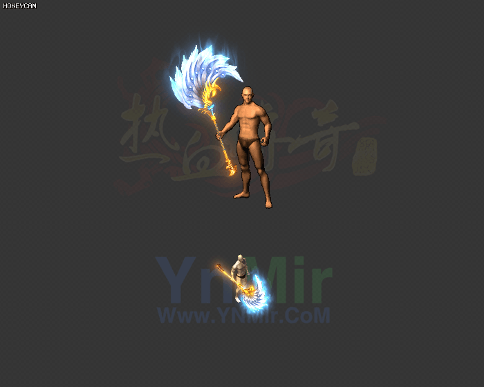 WQ26080113-自制传奇3扇子武器-1