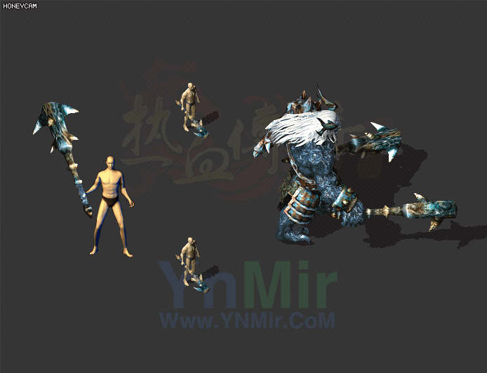 WQ2608433-雪域魔王怪物武器-1