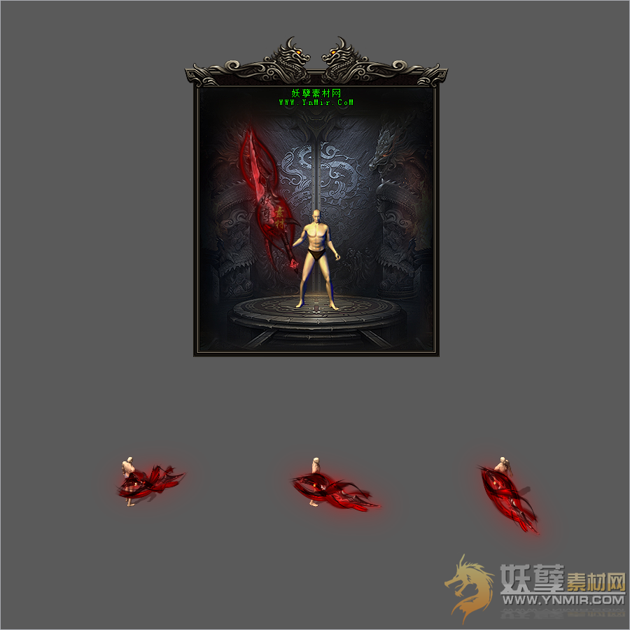 WQ2608468-血腥邪恶龙剑武器-2
