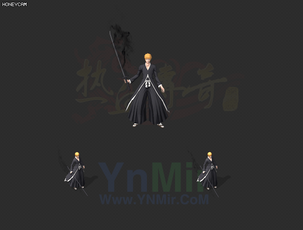 TZ2608008-复古剑甲死神黑崎一护-1