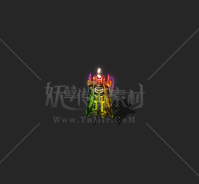 TZ2608009-七彩天魔屠龙剑甲-2