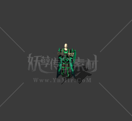 TZ2608006-翡翠天魔屠龙剑甲-1