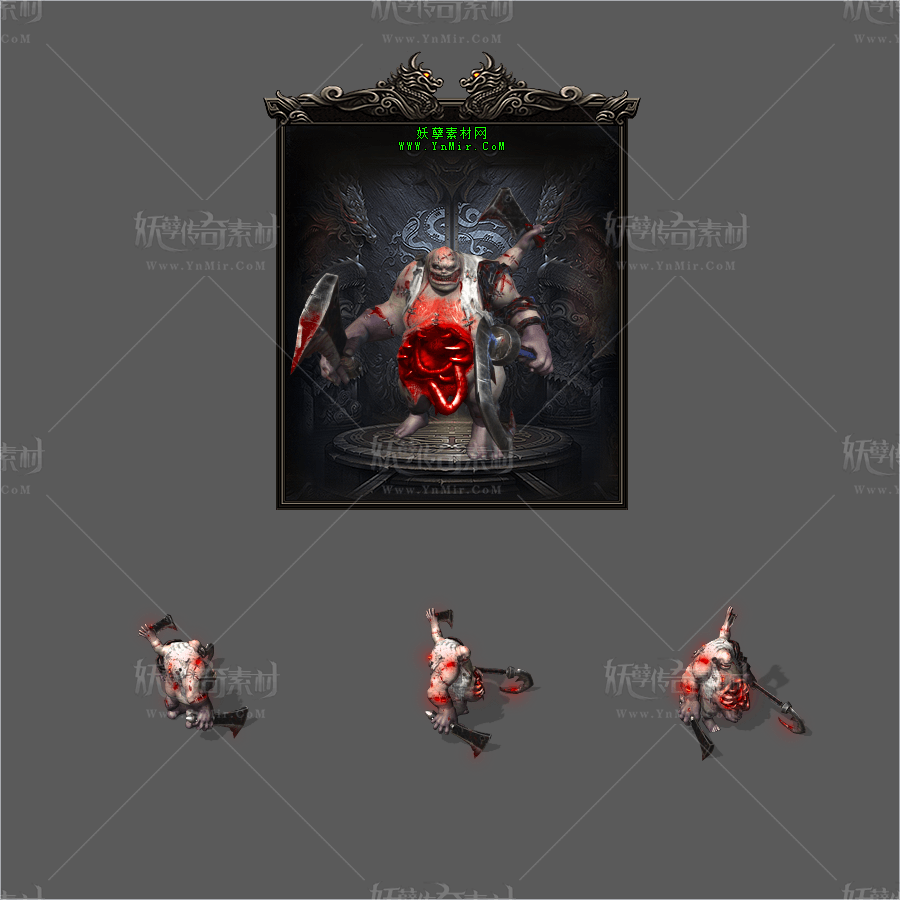 SZ2608018-[独家]魔兽血腥屠夫时装-1